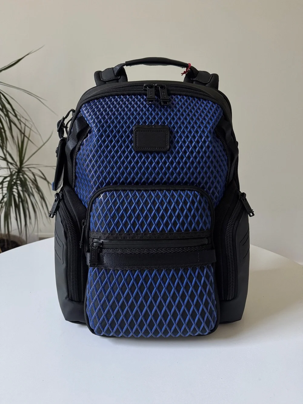 Tumi Alpha Bravo Navigation Backpack, Electric Blue